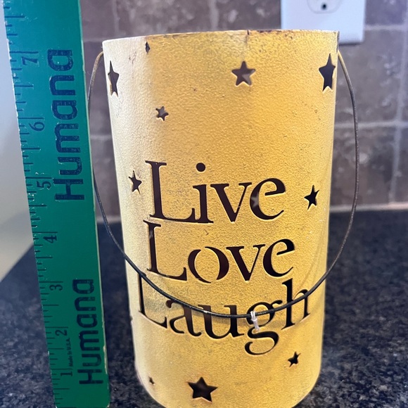 Metal cut out luminary ready for you to place a candle in. - Picture 2 of 7